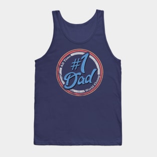 Fathers Day - Number 1 Dad Tank Top